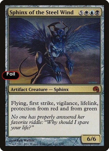 Foil sphinx the - of, wind