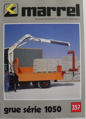 Brochure marrel grue - brochure,