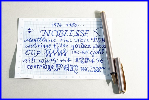 Montblanc noblesse stylo - montblanc, À