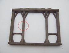 PLAYMOBIL (L31c23) MOYEN-AGE - Mur Ouvert Forgeron 3442 Hotel Ville 3447 Cassé