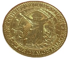 Jeton Touristique Christ De La Mosaïque Sacré Cœur MDP