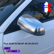 Coques de rétroviseur gris