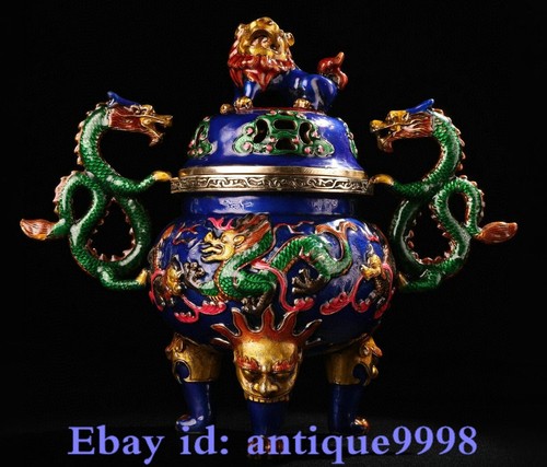 Old cloisonne enamel - cloisonne,