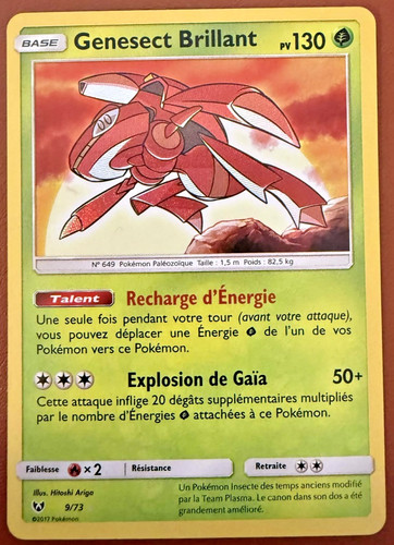Carte pokemon genesect - pokemon,