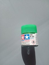 Peinture maquette Pot Tamiya 10ml Brillant X25 Clear Green