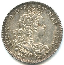 Jeton argent Louis XV argenterie du roi 1718 n°7106