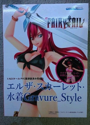 Figurine erza scarlet swimsuit - figurine,