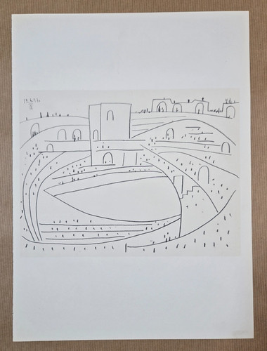 Lithographie noir blanc - lithographie,