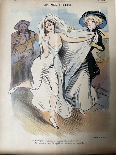 Élégante/Paris/1900/Gravure/