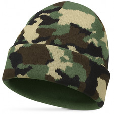 Men’s Camo Beanie Hat Warm