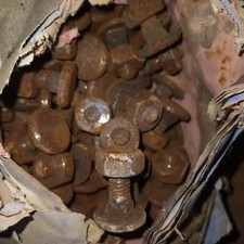  Boulons de charrue 9x 25  Ancien Stock Lot De 10 