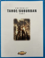 Catalogue Publicitaire Chevrolet TAHOE /SUBURBAN 1997