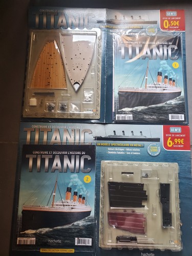 Rms titanic hachette - rms, scale