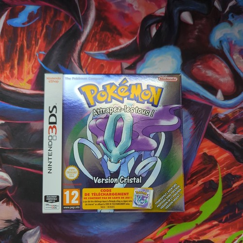 Pokémon version cristal 3ds - pokémon,