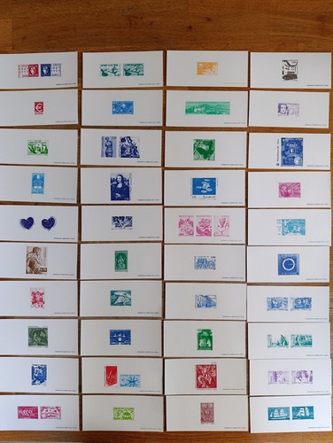 France gravures timbres poste
