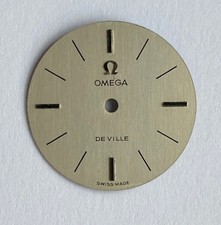 BEL ETAT CADRAN MONTRE FEMME OMEGA DE VILLE @ DIAL OMEGA @ 18,50 MM @ VINTAGE !