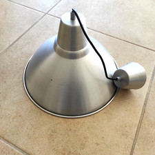 Suspension Alu industrielle de diamètre 38 cm