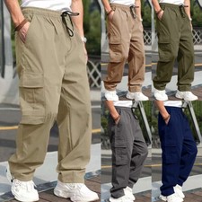 Pantalon De Travail De Combat Cargo Pour Hommes Jogging De Randonnée /