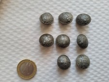 Lot de 8 anciens boutons