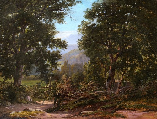Tableau paysage alpes - paysage,