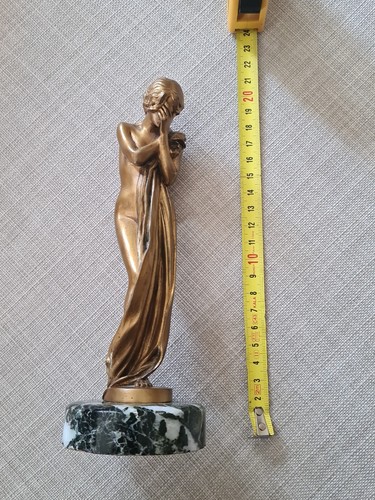 Statue bronze signée - statue, en
