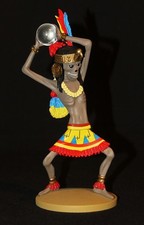 Figurine Tintin : 'Rascar Capac, la momie' de l'album Les Sept boules de cristal