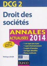 DCG 2 - Droit des sociétés
