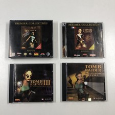 TR lot tomb raider 1 2 3 4 lara croft finale aventure PC CD-ROM big box I II III