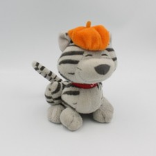 Doudou chat tigré gris