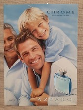 Publicité papier Parfum. Azzaro Chrome de 2006 AN - Perfume Ad