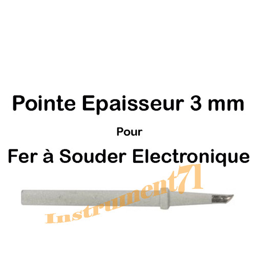 Panne fer souder pointe - panne,