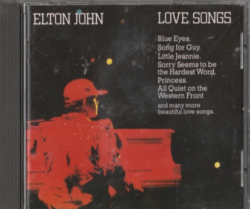 Elton john love songs cd - ,