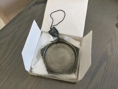 Dessous bouteille étain - bouteille, en