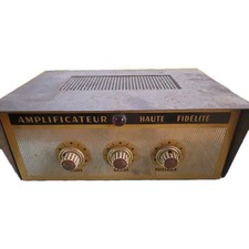 Amplificateur Lampes Hifi Vintage Rare Type Merlaud Gibson Matchless Testé OK ?