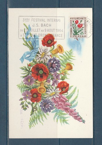 Frd carte fleur 15c taxe - ,