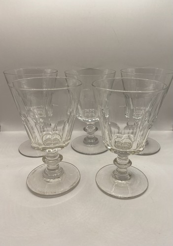 Anciens verres eau en - ,