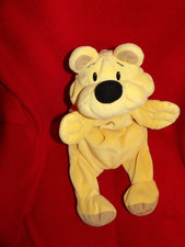 Doudou Peluche Ours Jaune et