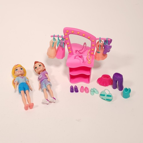 Polly pocket and friend lot - and,