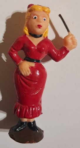 Morris figurine institutrice - morris,
