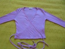  Cache-coeur danse laine violine MORGAN taille 36/38 neuf