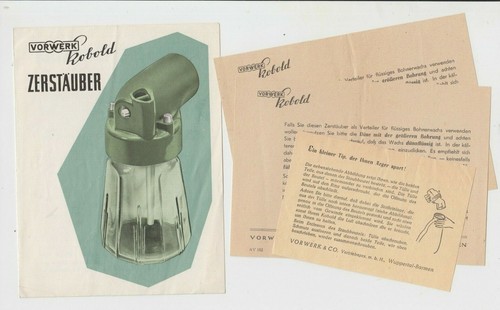 Advertising brochure vorwerk - advertising,