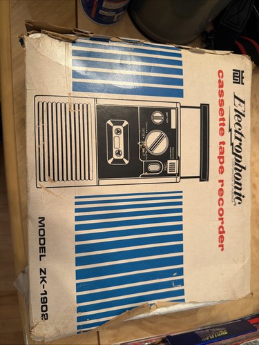 Vintage electrophonic cassette - vintage,