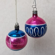 Vintage Boule Noël - Sapin