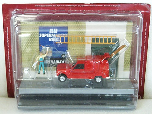 Diorama renault fourgonnette - renault, 4