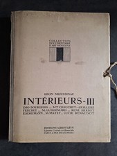 Intérieurs III Léon Moussinac 1925 Planches mobilier DJO BOURGEOIS  FRÉCHET etc
