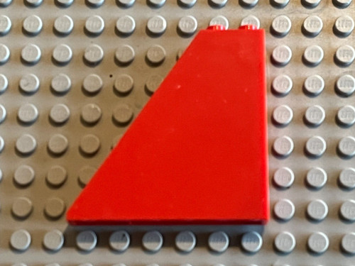 Lego red slope brick ref - slope, 30249