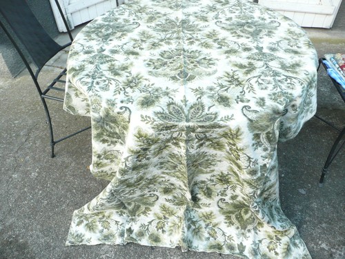 Tissu ancien vintage - ancien, coton