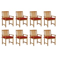 Lot de 6 Chaises de Jardin
