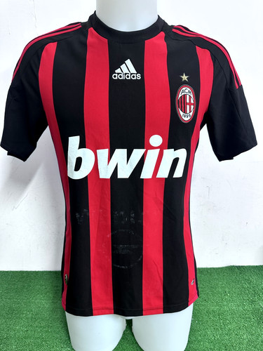 Maillot milan match worn - milan, no