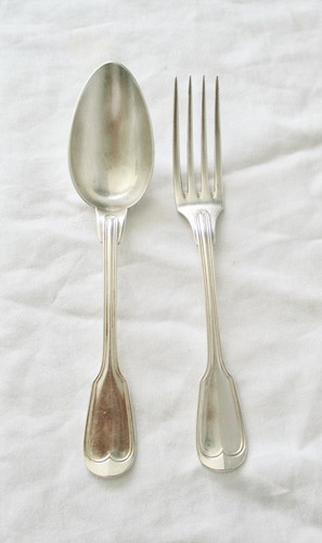 Cuillère fourchette de - et,